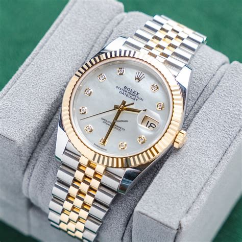 rolex datejust jubilee two tone 40mm|rolex datejust 41 ref 126333.